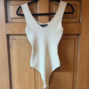 Anna Grace Ribbed Bodysuit
